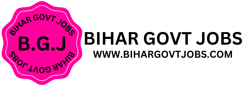 BIHAR GOVT JOBS