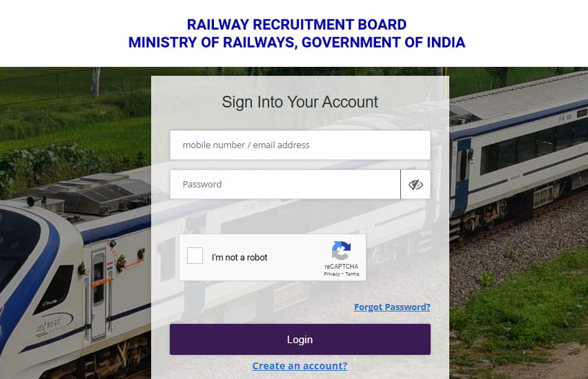 Railway RRB Group D Apply Online Form 2025